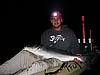 night time kayak striper fishing